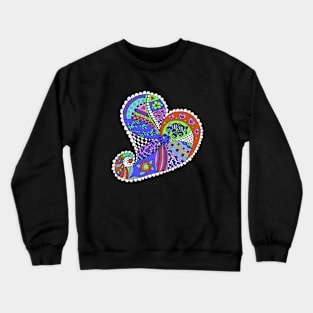 Doodle Heart Acid Crewneck Sweatshirt